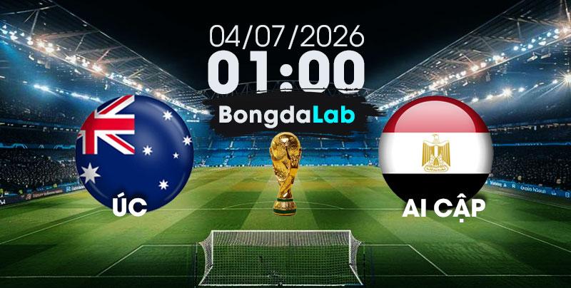 Nhận Định, Soi Kèo Bóng Đá World Cup 2026 | Úc vs Ai Cập , 01h00 ngày 04/07/2026
