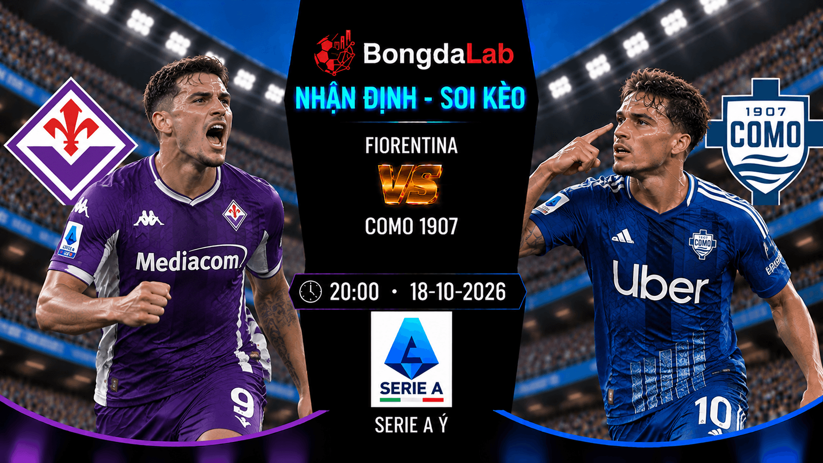 Nhận định Fiorentina vs Como 20h00 ngày 18/10/2026