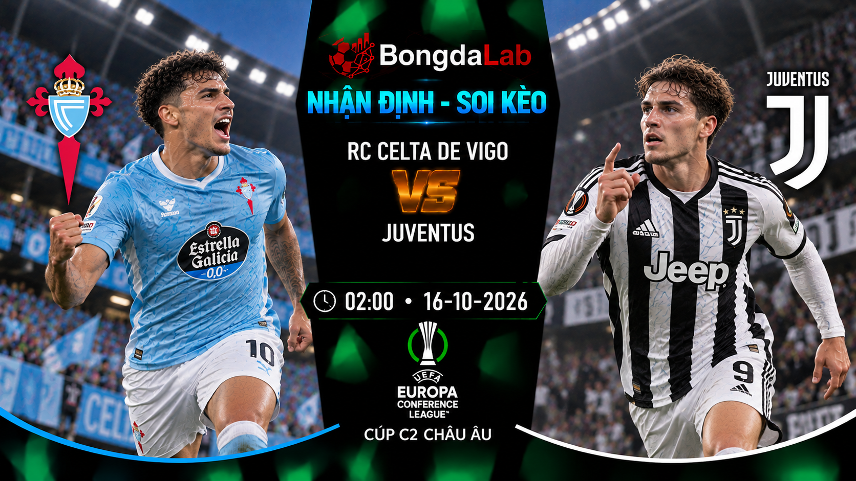 Nhận định, soi kèo Celta Vigo vs Juventus, 02:00 ngày 16/10/2026